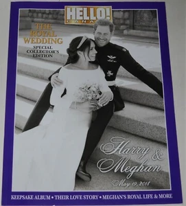 Hello Canada Magazine Sp. Coll. Ed. The Royal Wedding Harry & Meghan May 19 2018 - Bild 1 von 12