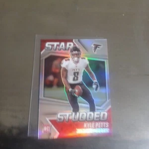 Kyle Pitts 2021 Panini Rookies Stars Rookie Card Star Studded Prizm Silver RC - Picture 1 of 4