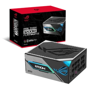 ASUS ROG Thor 1200W Platinum III Power Supply 80 PLUS ATX 3.1 OLED - Picture 1 of 12