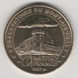 A 2003 TOKEN MEDAILLE MONNAIE DE PARIS -- 30 570 N°1 METEO FRANCE OBSERVATOIRE - Foto 1 di 2