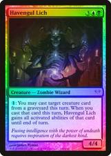 Havengul Lich FOIL Dark Ascension NM Blue Black Mythic Rare MTG CARD ABUGames
