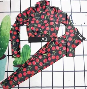 Hot Fashion 2024 Stretch yoga tracksuit Sport Woman Long Sleeve - Picture 1 of 5