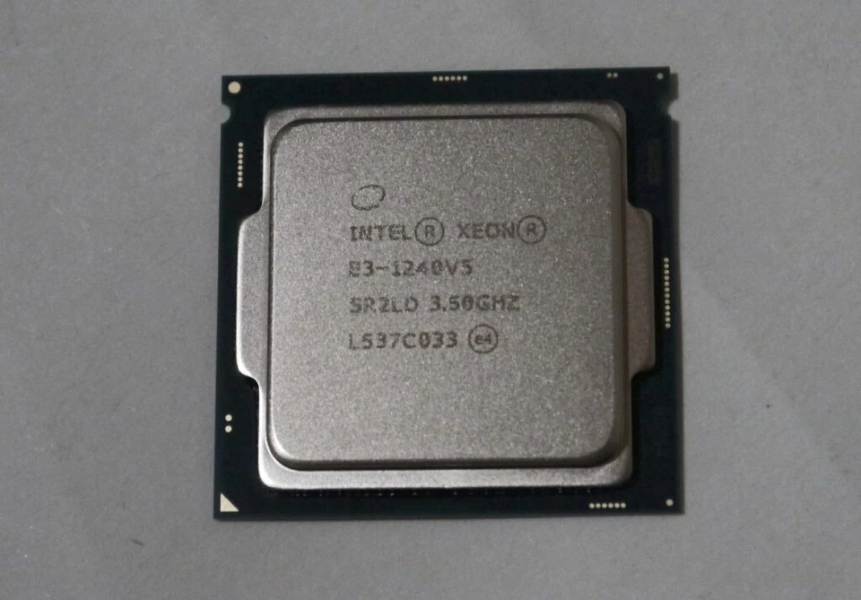 CPU PROCESSORE INTEL XEON E3-1240V5 3,50 GHz 8 MB SR2L0 SOCKET LGA 1150 OFFERTA - Immagine 1 di 1