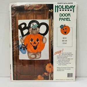  Daisy Kingdom HUGE 3545 Halloween Bear BOO Door Panel Fabric Cut and SEW Cat - Picture 1 of 5