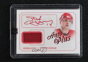 2013 ITG Superlative The First Six Auto Plus Steve Yzerman #AP-SY Auto HOF