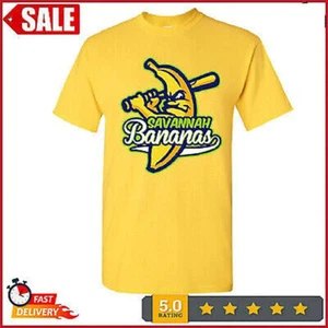NEW LIMITED #Savannah #Bananas Baseball Men Women T-shirt Multicolor Full Size - Picture 1 of 7