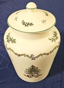 Spode Disney’s Christmas Tree Celebration Deckeldose für Kekse von 2003 - Bild 1 von 8