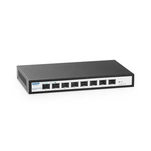 YuLinca 8 Port 10Gbps SFP+ Managed Switch, Support 1G/2.5G/10G SFP Module, 16... - Picture 1 of 8