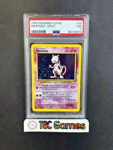 Mewtwo Base Set Holo #10 PSA 7 - Imagen 1 de 2