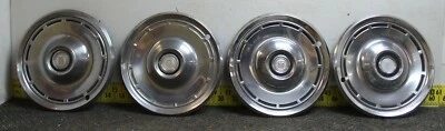 Juego de 4 tapacubos de 14" cubiertas de rueda OEM #387 395 1976-77 Dodge Charger Aspen (2162 Foto 1 de 4