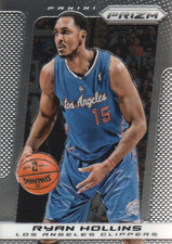 2013-14 Panini Prizm Los Angeles Clippers Basketball Card #111 Ryan Hollins