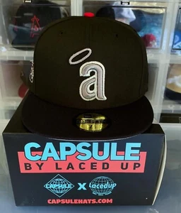 New Era Anaheim Angels 59FIFTY Fitted Hat 35th Anniversary Patch 71/2 Capsule - Picture 1 of 2