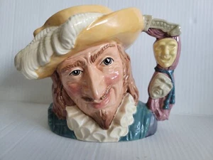 Royal Doulton Vintage 1987 Scaramouche Toby Krug Becher groß 7" D6814  - Bild 1 von 7