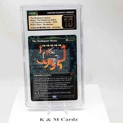 MTG - Lost Cavern of Ixalan - The Skullspore Nexus - Graded CGC Pristine 10 - Image 1 of 4