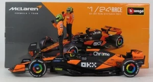 Burago BBurago F1 Mclaren MCL38 #4 Lando Norris Miami GP 2024 1/24 18-28040#4 - Foto 1 di 5