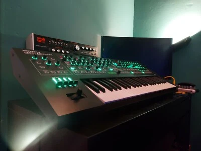 Roland Aira System-8 Gaia Fa etc Desktop Studio Synth Angled Wedge Raiser Stand  - Image 1 of 4
