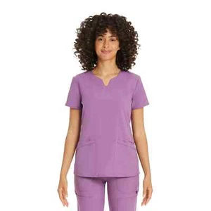 2 pc SET: ScrubStar Women's V-Neck Scrub Top & Pant Plus size 2XL - Picture 1 of 3
