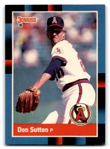 1988 Donruss #407 Don SUTTON  Pitcher  California ANGELS  FREE mailing - Image 1 of 1