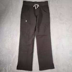 Figs Scrub Pants Womens XXS Black Medical Nurse Doctor Dentist Uniform Work NWT - Picture 1 of 14
