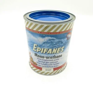 750ml Epifanes 1K Bootslack Yachtlack Bootsfarbe Mono Urethan blau hochglänzend - Picture 1 of 8