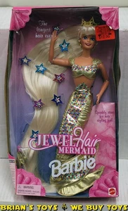 Mattel Barbie Jewel Hair Mermaid Barbie Fashion Doll No Reserve - Bild 1 von 9