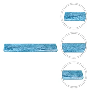 Blau Harz Hand Halter Handballenauflage Matte Gaming Ergonomische Tastatur Pad - Bild 1 von 12
