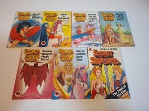 Lot of 7 Vintage She-Ra Princess of Power Ladybird Books - Picture 1 of 6