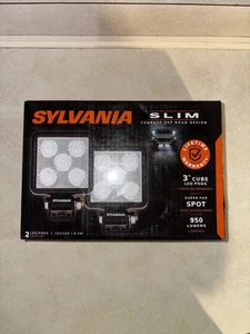 Cubo delgado de 3 pulgadas SYLVANIA cápsula de luz LED luz de inundación 950 lúmenes crudos *2 piezas #BT - Imagen 1 de 1