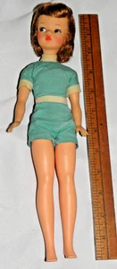 Vintage IDEAL TOY TAMMY PUPPE BS-12 mit original blauem Strampler 1962 - Bild 1 von 5