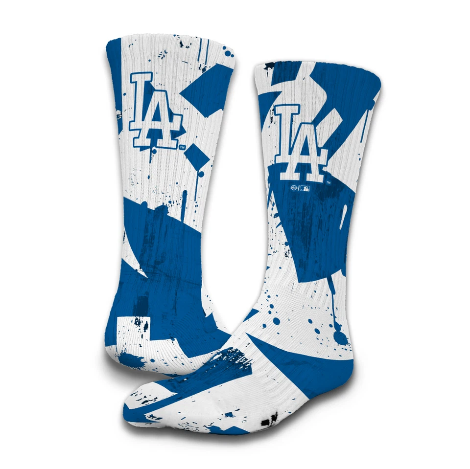 Los Angeles Dodgers Grunge Socks - Image 1 of 1