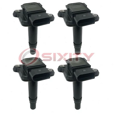4 bobinas de encendido Hitachi para Audi S3 2000 1,8 L L4 bujía cable arranque hl Foto 1 de 4