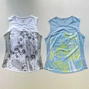 Brooks Tank Tops Womens S Sleeveless 2 Shirts Running Activewear Lightweight - Picture 1 of 6
