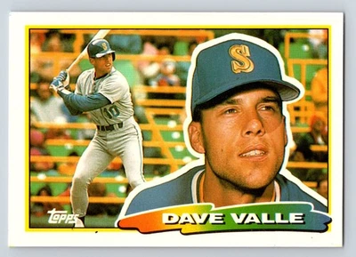 1988 Topps Big #210 Dave Valle Seattle Mariners - Image 1 of 2