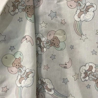 Vintage 1990s Precious Memories Bear w Ballon’Crib Set Fitted SEE DESCRIPTION - Image 1 of 4