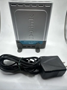 D-Link 4-Port Ethernet Broadband Router Di-604 - Afbeelding 1 van 4