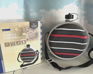 Stansport Blanket Canteen - 4 Quarts -Insulated -Shoulder Strap- NEW IN BOX! 9x4 - Picture 1 of 13