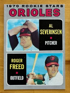 1970 Topps Baseball #477 Roger Freed RC - Baltimore Orioles - EX (No Creases) - Picture 1 of 2