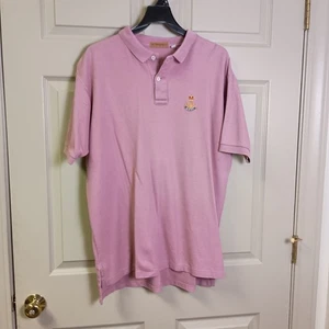 Ruff Hewn Herren Polo Größe L Dusty Pink Vintage Kurzarm - Bild 1 von 4