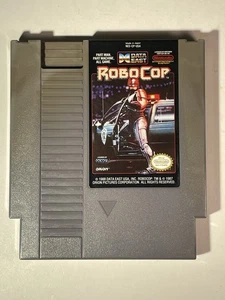RoboCop NES Nintendo Video Game 1985 Cartridge Only Clean Label TESTED - Picture 1 of 19
