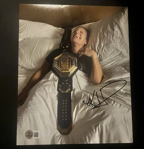 Kayla Harrison signed 8x10 photo UFC Beckett Bas Women’s Bantamweight Champion - Picture 1 of 1