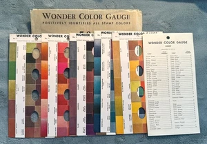 Vintage Wonder Color Stamp Guide Gauge - M Meghrig & Sons New York - Bild 1 von 1