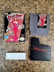 Who Framed Roger Rabbit NES Nintendo w/Box Game Authentic
