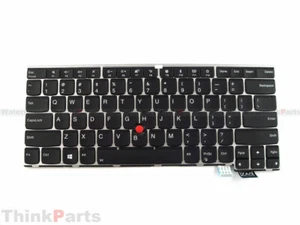 New/Orig Lenovo ThinkPad 13 Gen 2 (20J1 20J2) US Keyboard Backlit Silver 01EN887 - Picture 1 of 3