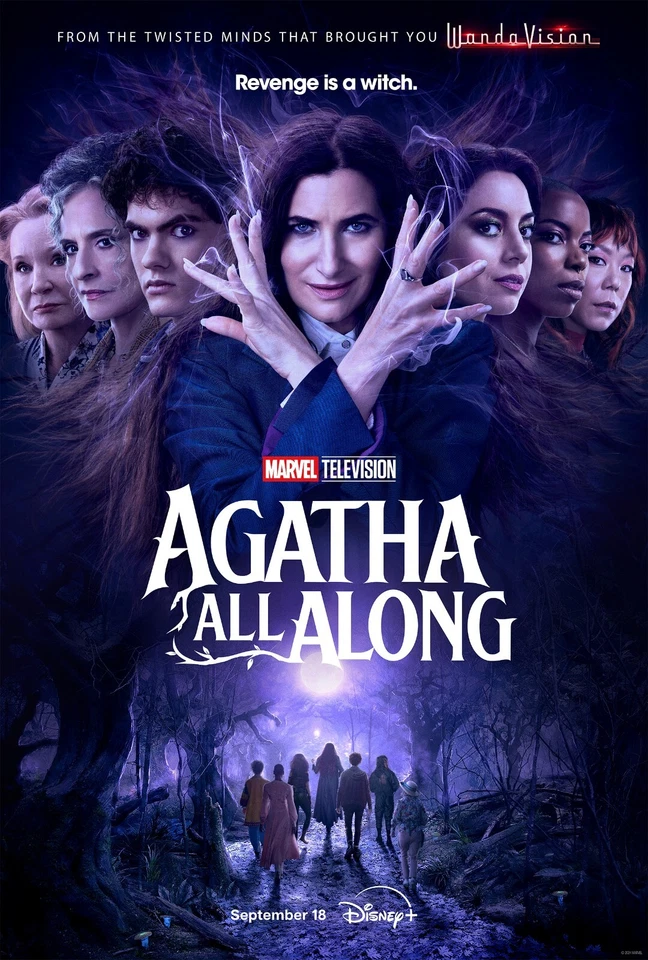 Agatha All Along poster (c) - 11 x 17 inches - Kathryn Hahn