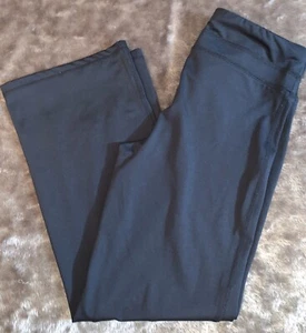 GTM Sportswear Youth Medium YM Workout Black Pants stretch Athletic Drawstring - Picture 1 of 5