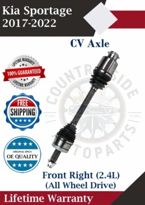 Nuevo eje CV delantero derecho OE para Kia Sportage 2017-2022 2,4 L 4X4 garantía de por vida Foto 1 de 4