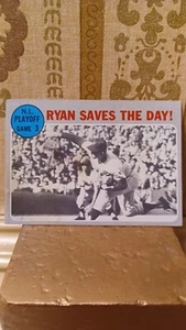 1970 Topps Nolan Ryan Saves the Day! HOF Mets Playoffs #197 - Bild 1 von 3