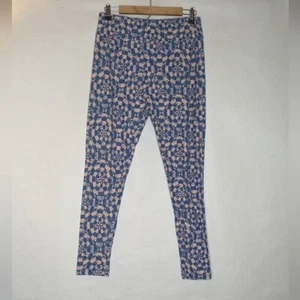 LuLaRoe Tall & Curvy Leggings Pink Blue Circles Geometric Rare Unicorn Soft Easy - Picture 1 of 7
