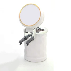 Cenicero portátil para coche desmontable soporte para cilindro de cigarrillo de viaje con luz LED - Imagen 1 de 4