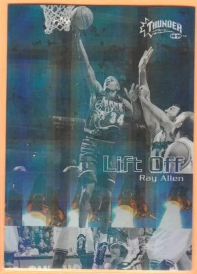 1998-99 SKYBOX THUNDER LIFT OFF RAY ALLEN - Image 1 of 2